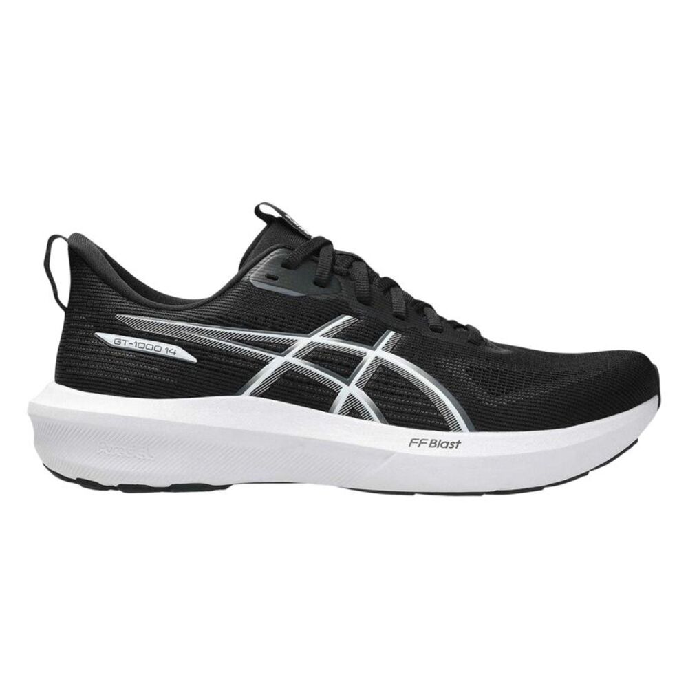 Asics Mens GT-1000 14 Running Shoes / Black/White